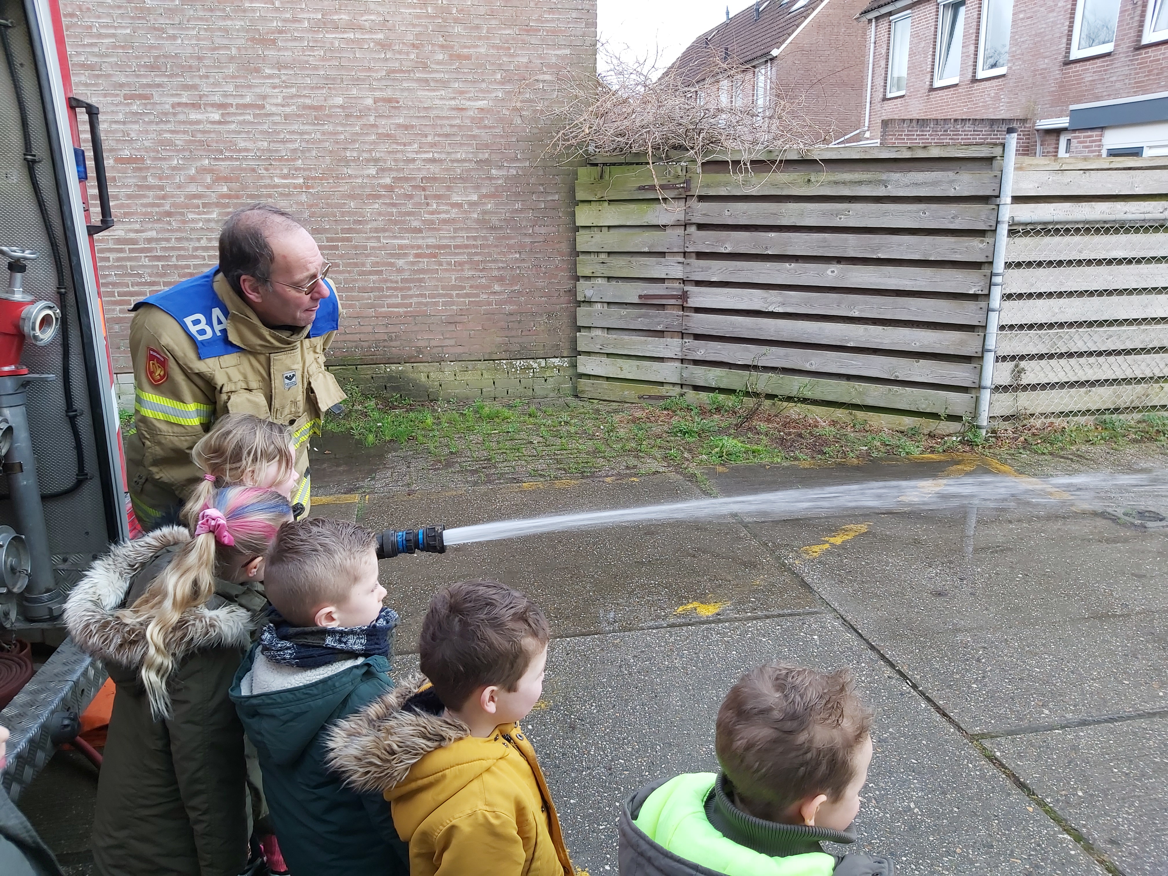 Bezoek Brandweer 
