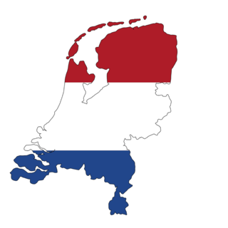 Kaart van Nederland