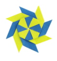 pli-d-isolement-de-forme-étoile-papier-origami-123492525