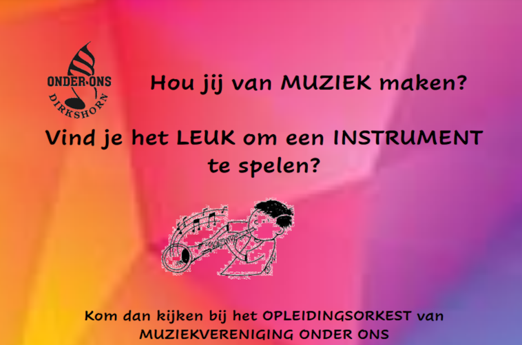 Onder ons flyer