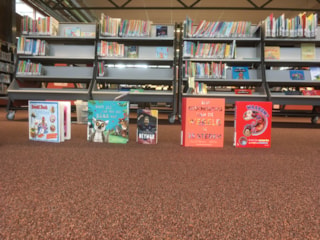 Koele boeken zoeken De Meerkoet groep 5-6